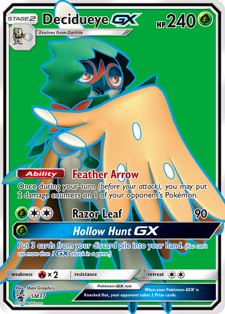 Decidueye GX - SM37 SM37/248 - SM Promos Holofoil