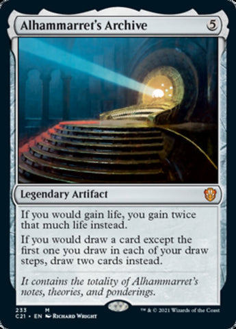 Alhammarret's Archive (C21-233) - Commander 2021