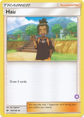 Hau (19) (Alolan Sandslash Half-Deck) - SM Trainer Kit Alolan Sandslash & Alolan Ninetales