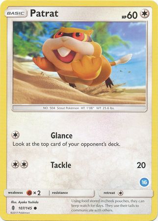 Patrat (16) - SM Trainer Kit Alolan Sandslash & Alolan Ninetales