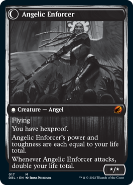 Enduring Angel (DBL-017) - Innistrad: Double Feature: (Double Faced Transform)
