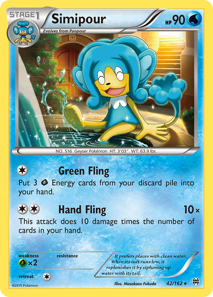 Simipour 42/162 - XY  BREAKthrough