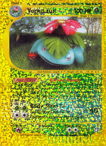 Venusaur - 4/12 - Jumbo Cards Reverse Holofoil