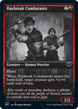 Daybreak Combatants (DBL-420) - Innistrad: Double Feature