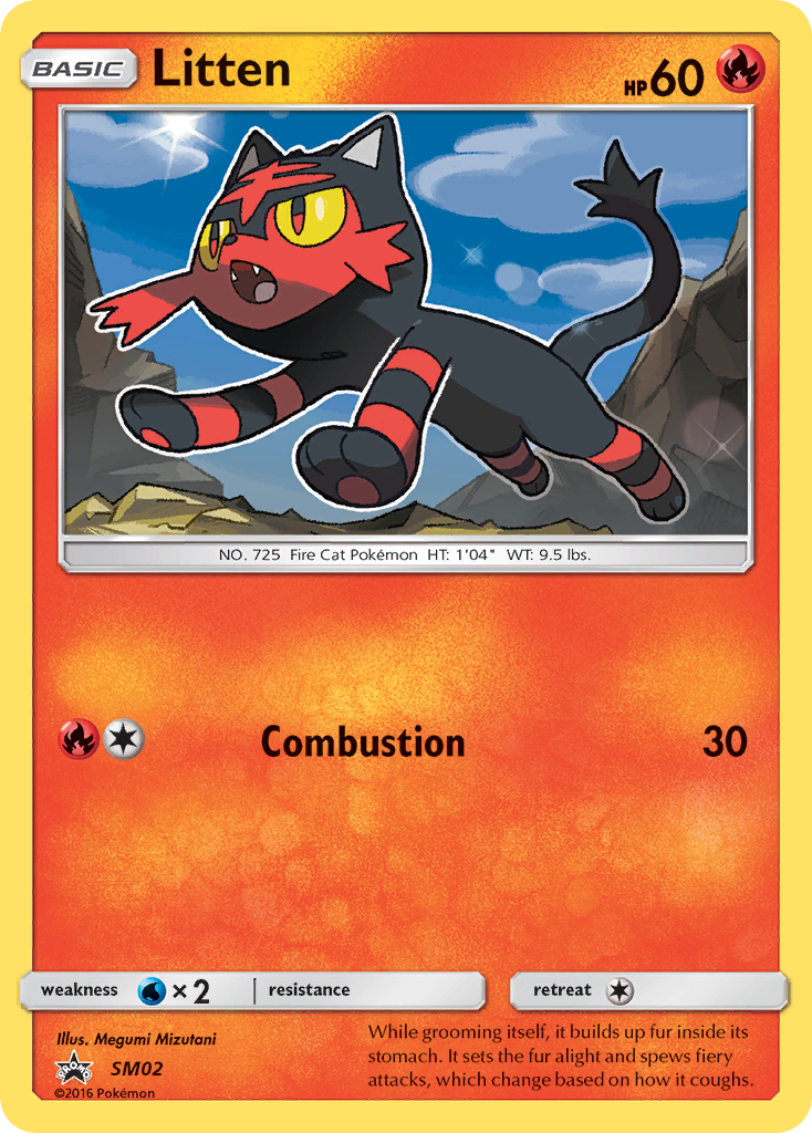 Litten - SM02/248 - SM Promos Holofoil