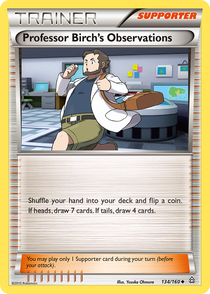 Professor Birch's Observations 134/160 - XY  Primal Clash