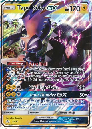 Tapu Koko GX - SM50 - Jumbo Cards Holofoil