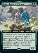 Kosei, Penitent Warlord (Extended Art) (NEC-067) - Neon Dynasty Commander: (Extended Art)