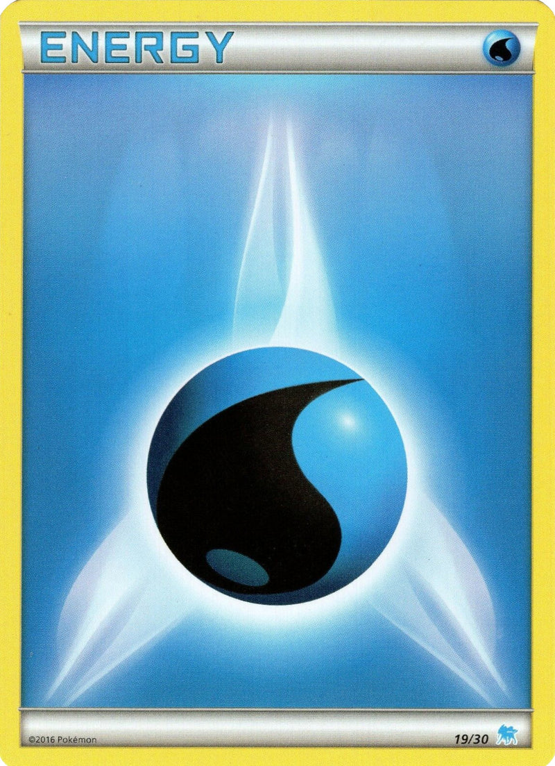 Water Energy (19) - XY Trainer Kit Pikachu Libre & Suicune