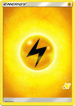 Lightning Energy (#4 Pikachu Stamped) - Battle Academy