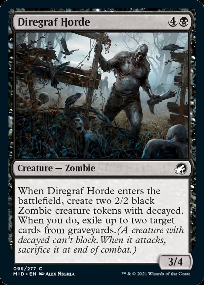 Diregraf Horde (MID-096) - Innistrad: Midnight Hunt