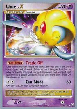Uxie LV.X - 2009 (Tsubasa Nakamura) 146 - World Championship Decks