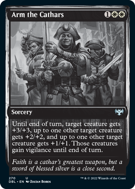 Arm the Cathars (DBL-270) - Innistrad: Double Feature