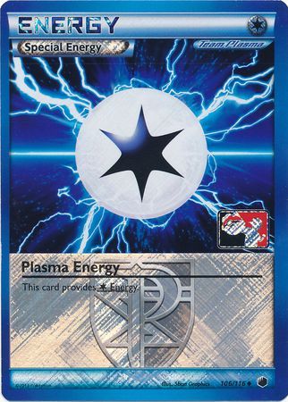 Plasma Energy (Special) - 106/116 (Play! Pokemon) - League & Championship Cards Reverse Holofoil