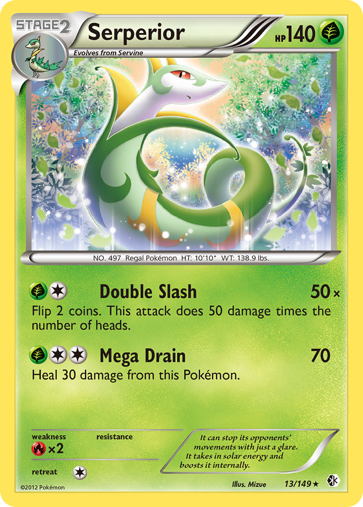 Serperior/149 - Boundaries Crossed Holofoil