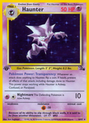 Haunter (6) 6/62 - Fossil 1st Edition Holofoil