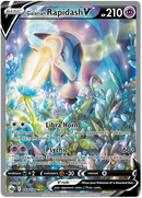 Galarian Rapidash V (Alternate Full Art) 168/198 - SWSH06 Chilling Reign Holofoil