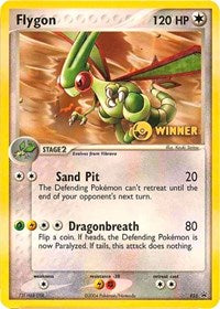 Flygon - 025 (e-League) [Winner] - Nintendo Promos
