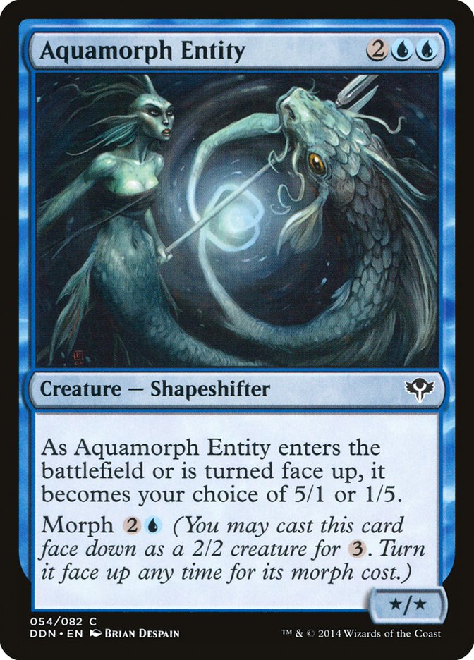 Aquamorph Entity (DDN-054) - Duel Decks: Speed vs. Cunning