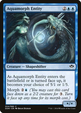 Aquamorph Entity (DDN-054) - Duel Decks: Speed vs. Cunning