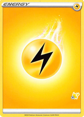 Lightning Energy (#17 Pikachu Stamped) - Battle Academy 2022