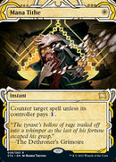 Mana Tithe (Foil Etched) (STA-008) - Strixhaven Mystical Archive (Borderless) Foil