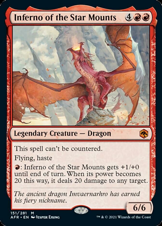 Inferno of the Star Mounts (AFR-151) - Adventures in the Forgotten Realms