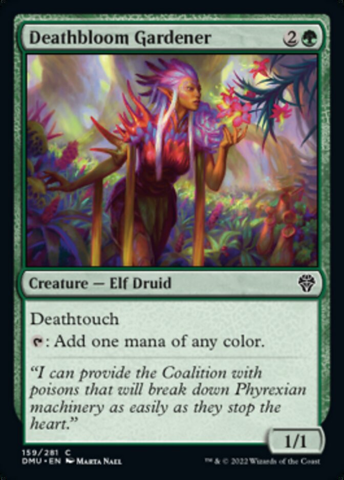Deathbloom Gardener (DMU-159) - Dominaria United