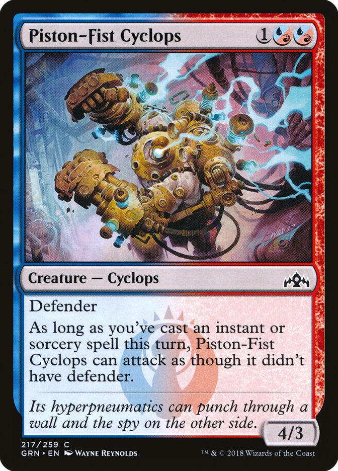 Piston-Fist Cyclops [Guilds of Ravnica]