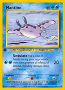 Mantine 64/111 - Neo Genesis 1st Edition