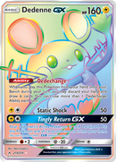 Dedenne GX (Secret)/214 - SM  Unbroken Bonds Holofoil
