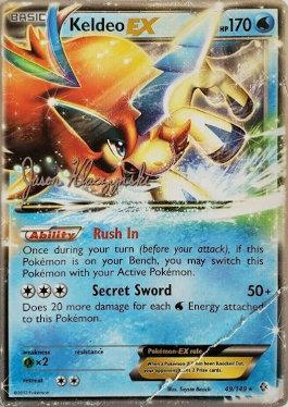 Keldeo EX - 2013 (Jason Klaczynski) 49 - World Championship Decks