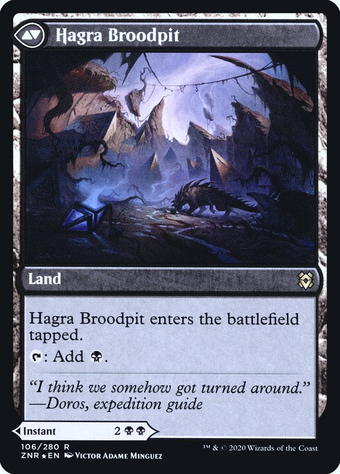 Hagra Mauling (PRE-106) - Zendikar Rising Promos Foil