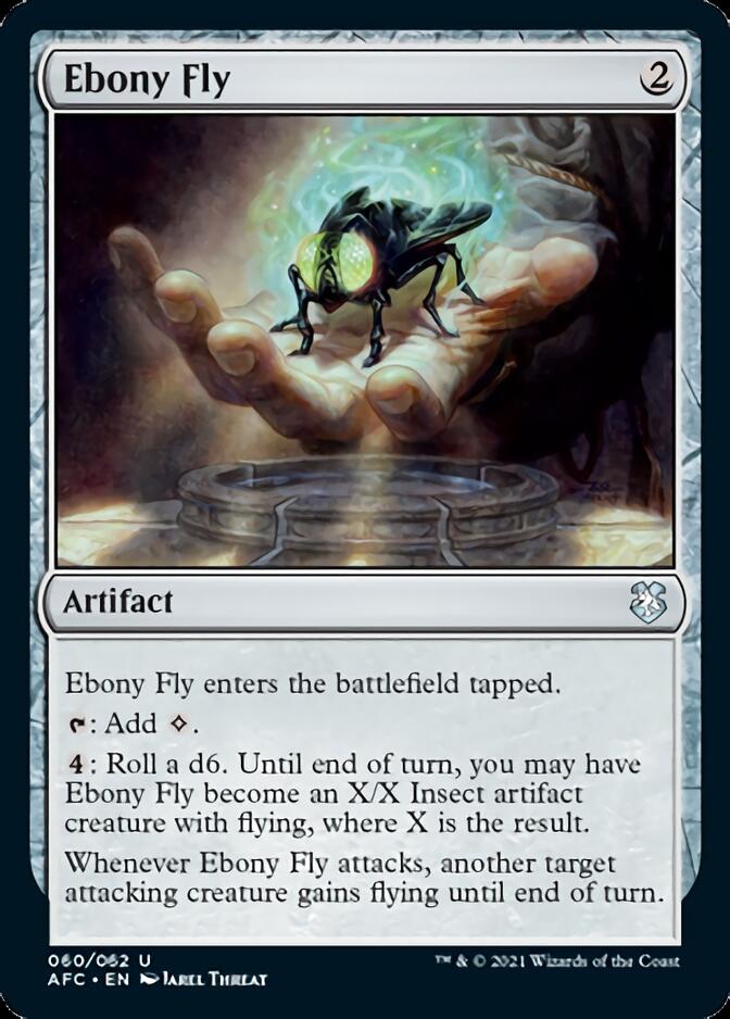 Ebony Fly (AFC-060) - Forgotten Realms Commander