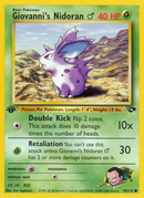 Giovanni's Nidoran M 76/132 - Gym Challenge 1st Edition