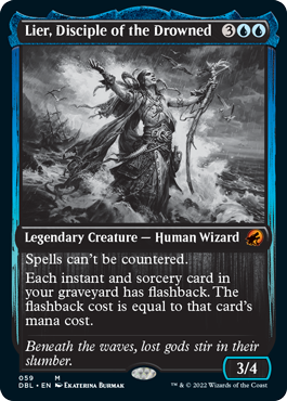 Lier, Disciple of the Drowned (DBL-059) - Innistrad: Double Feature