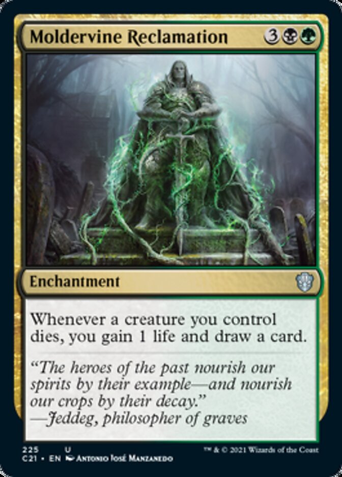 Moldervine Reclamation (C21-225) - Commander 2021