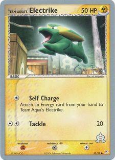 Team Aqua's Electrike - 2004 (Chris Fulop) 27 - World Championship Decks