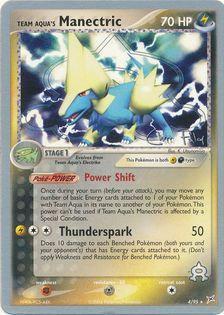 Team Aqua's Manectric - 2004 (Chris Fulop) 4 - World Championship Decks