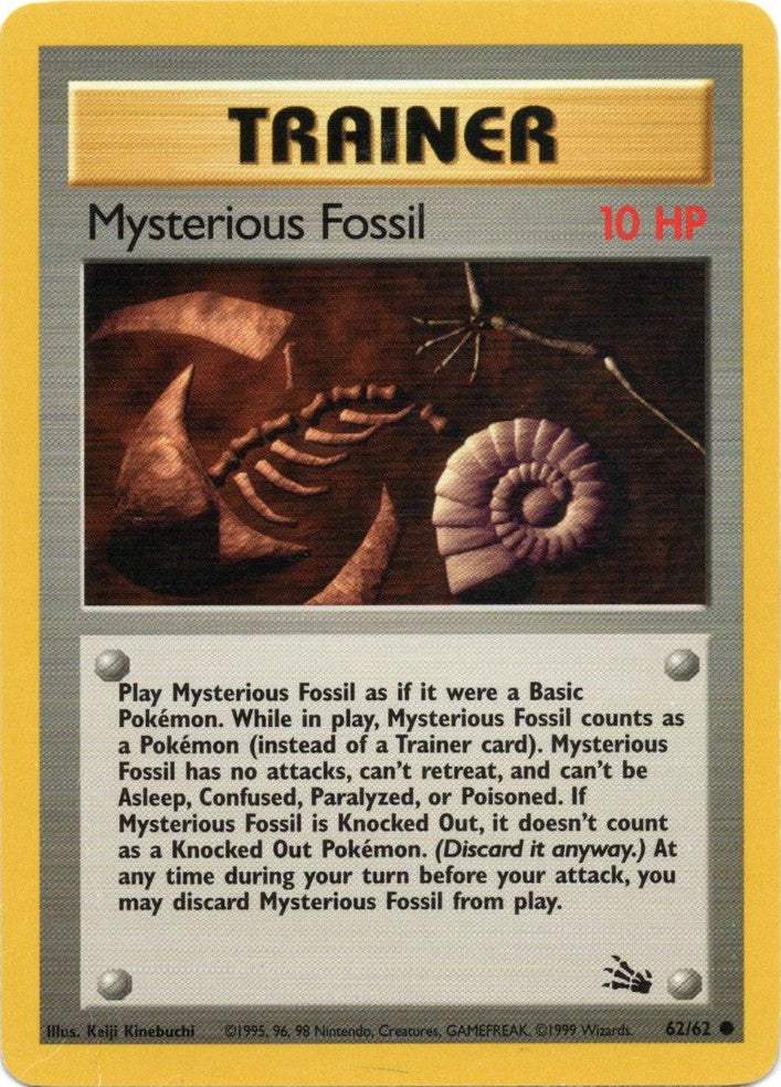 Mysterious Fossil 62/62 - Fossil Unlimited
