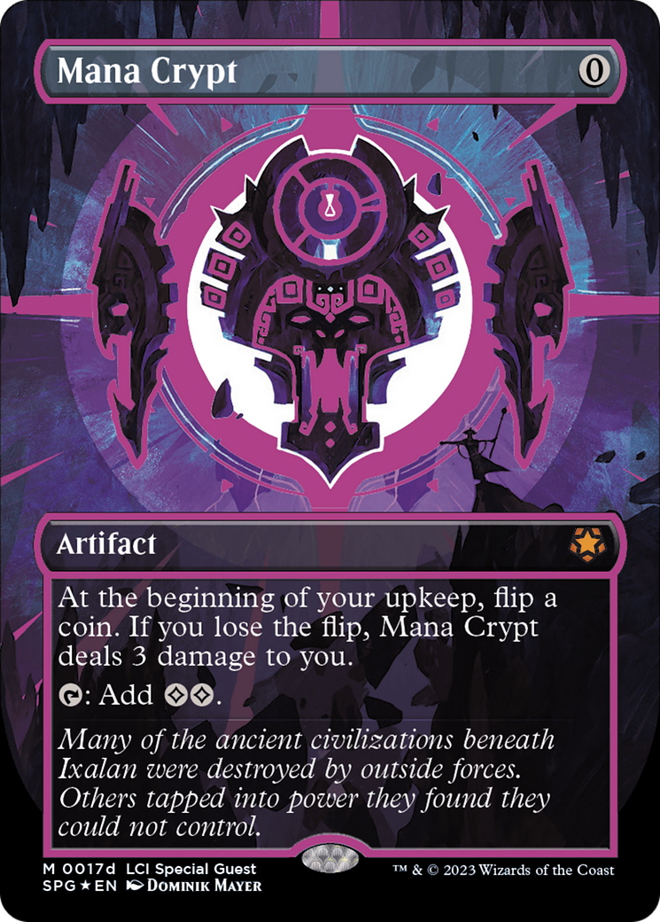 Mana Crypt (0017d) (Borderless) - Special Guests Foil
