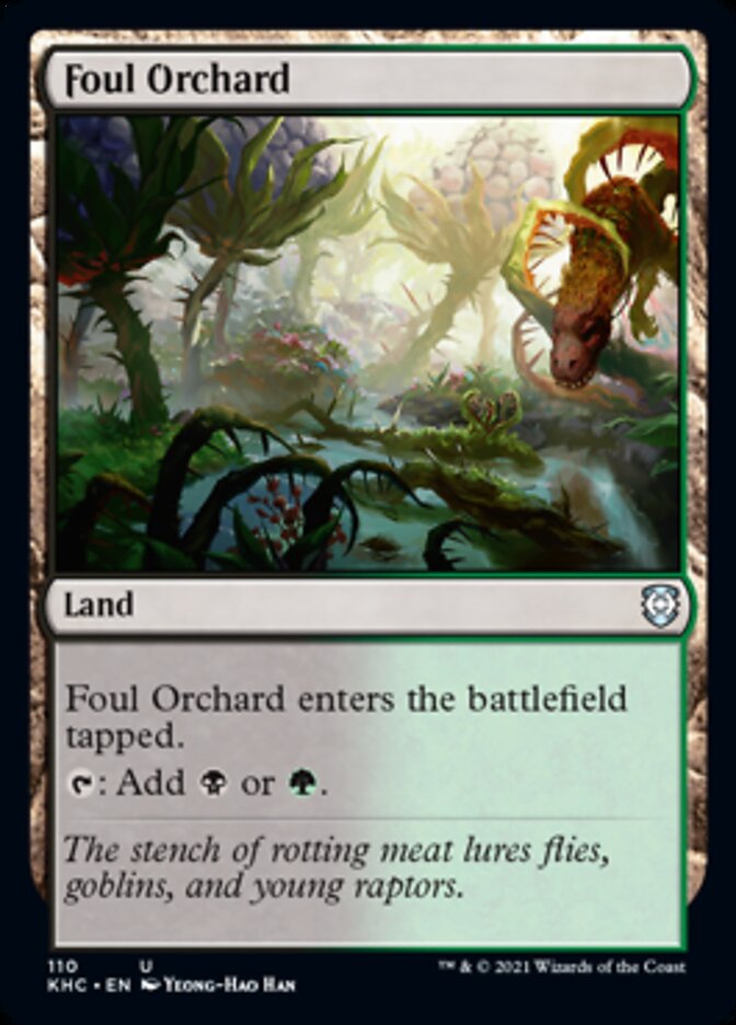 Foul Orchard (KHC-110) - Kaldheim Commander