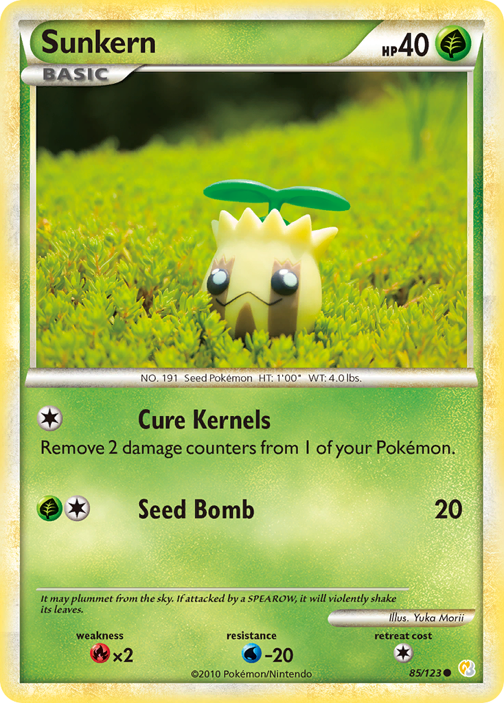 Sunkern 85/123 - HeartGold SoulSilver