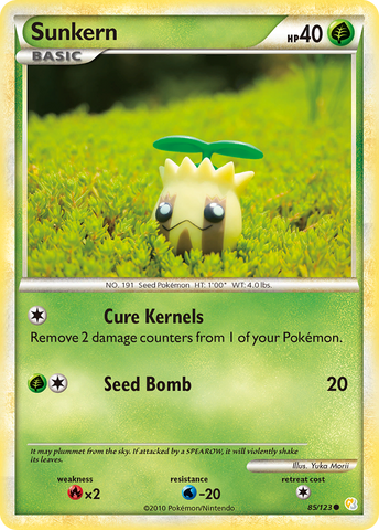 Sunkern 85/123 - HeartGold SoulSilver