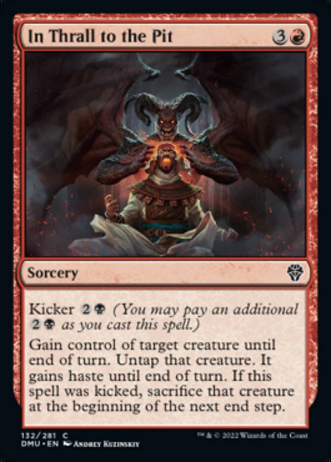In Thrall to the Pit (DMU-132) - Dominaria United
