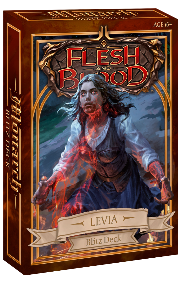 Flesh & Blood Levia Monarch Blitz Deck