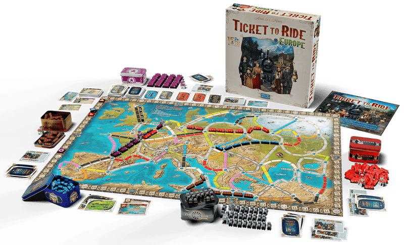 Ticket to Ride Europe 15th Anniversary