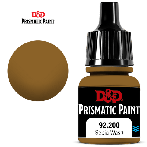 D&D Prismatic Paint Sepia Wash