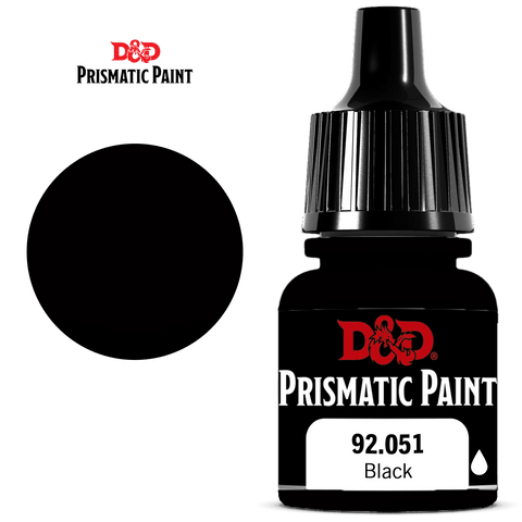 D&D Prismatic Paint Black
