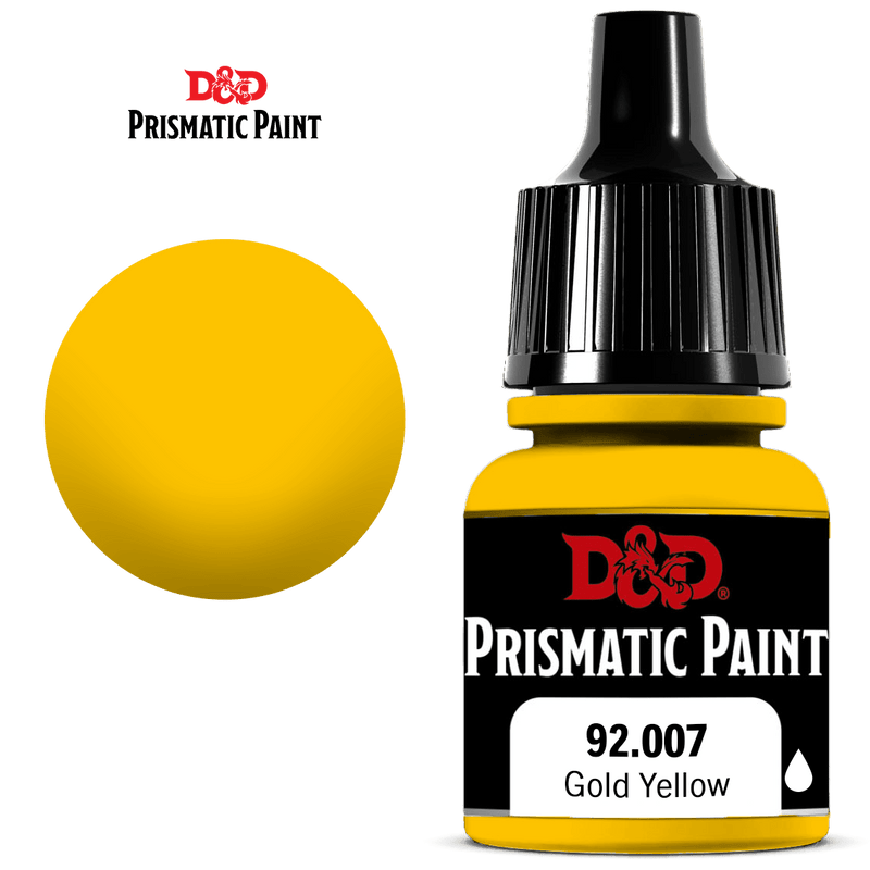 D&D Prismatic Paint Gold Yellow